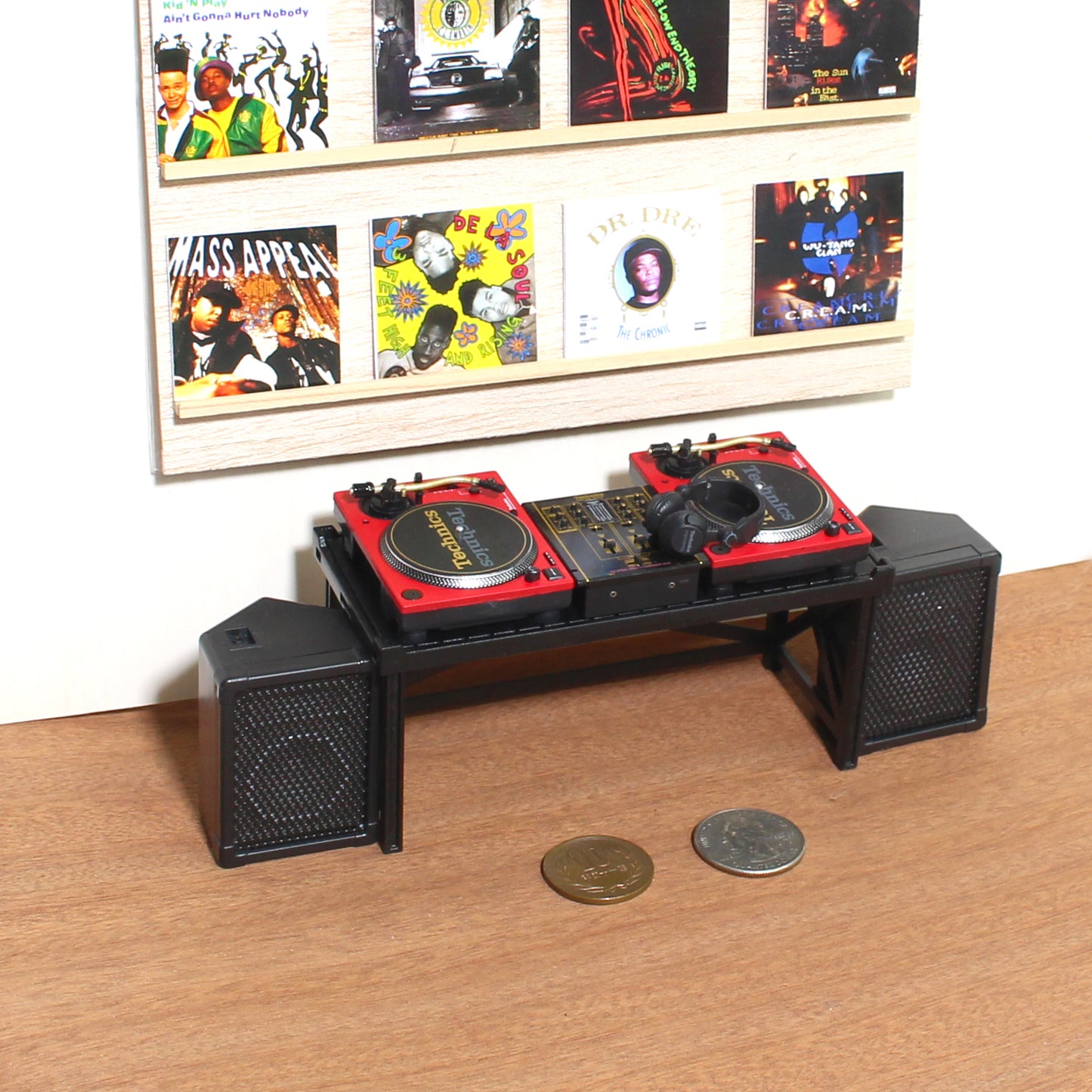 7 TYPES COMPLETE SET TECHNICS SL-1200M7L【MINIATURE TURNTABLE】7種類セットテクニクス ミニチュアターンテーブル