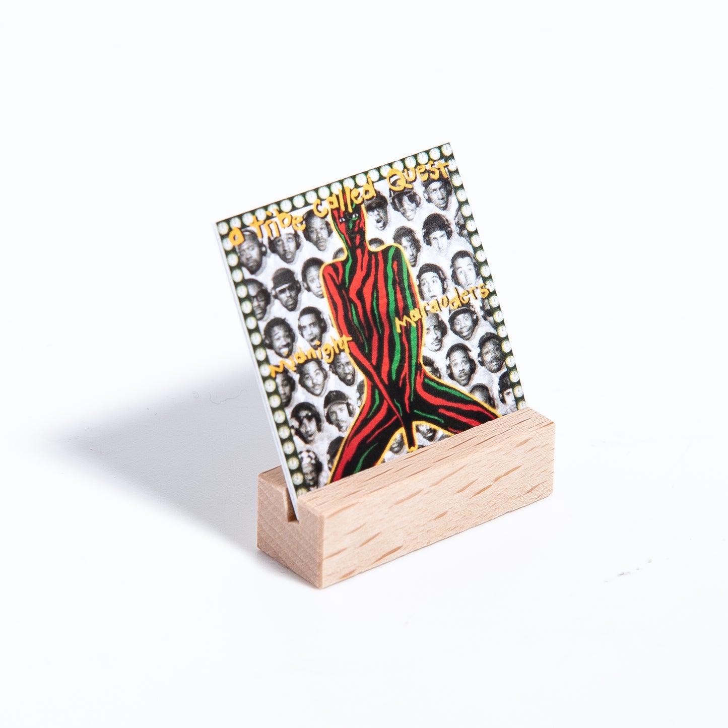 A TRIBE CALLED QUEST MIDNIGHT MARAUDERS【MINIATURE VINYL FRAME ACCESSORIES】ミニチュアレコード フレームアクセサリー KEY CHAIN & NECKLACE