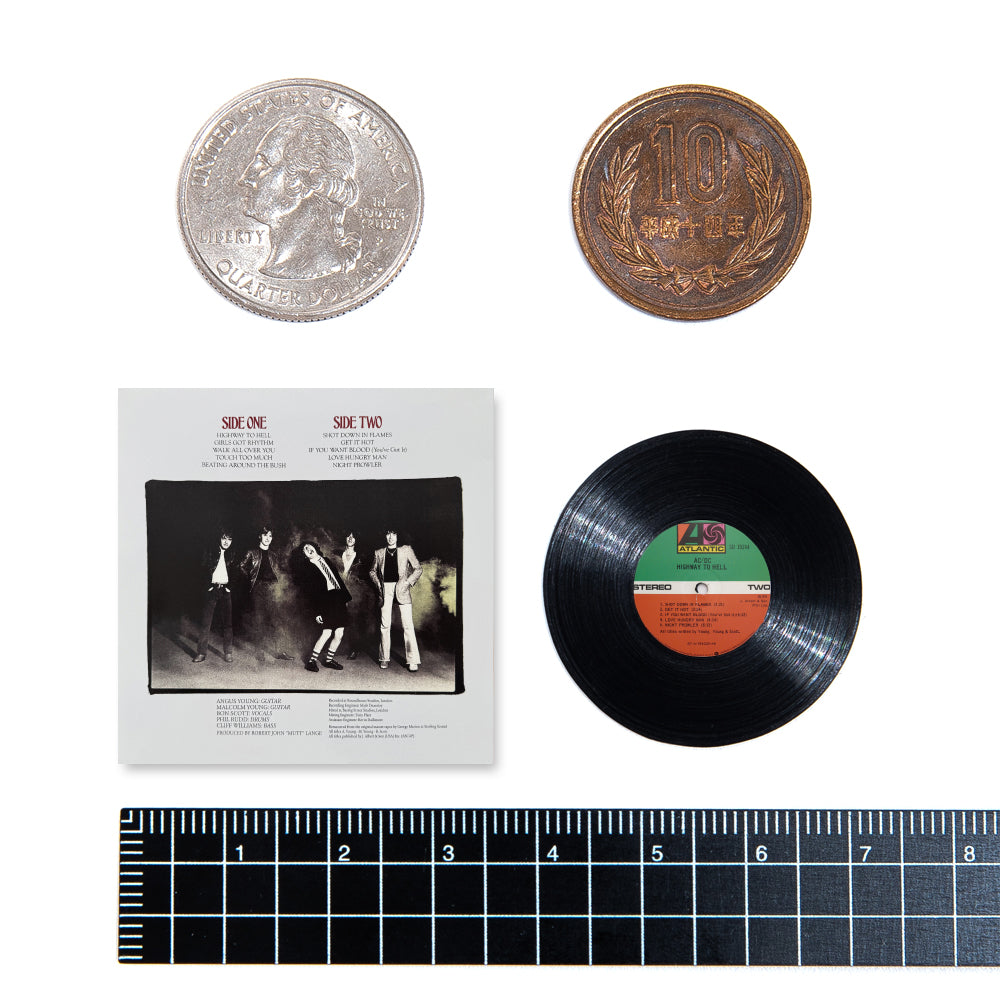 AC/DC – Highway To Hell【MINIATURE ROCK VINYL】