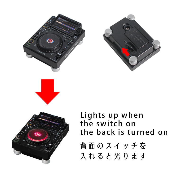 PIONEER CDJ-3000 Key chain【Miniature Professional DJ multi player key chain】