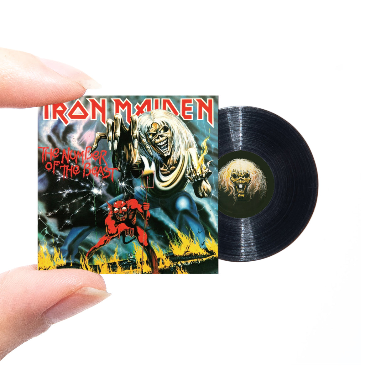 おしゃれ・格安 見本盤 IRAN MAIDEN/The Number Of The Beast - レコード