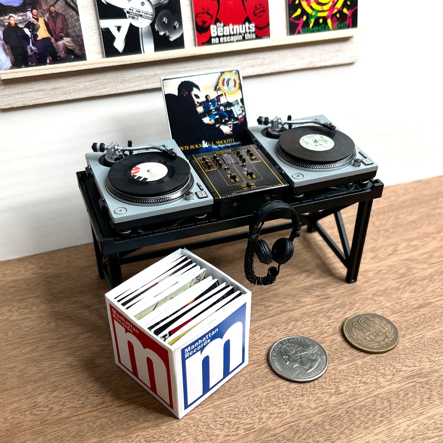 PETE ROCK & CL SMOOTH THE MAIN INGREDIENT【MINIATURE HIPHOP RECORD】