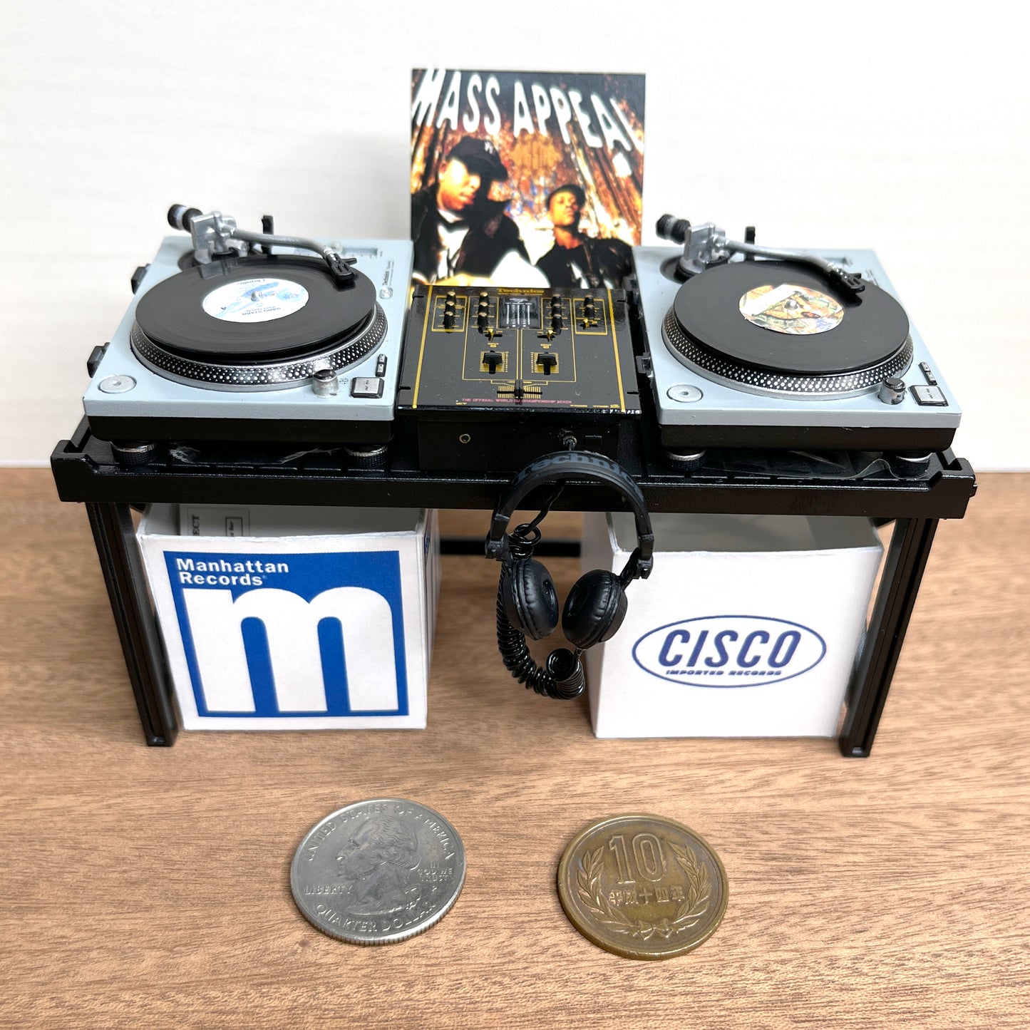 GANGSTARR MASS APPEAL【MINIATURE HIPHOP RECORD】