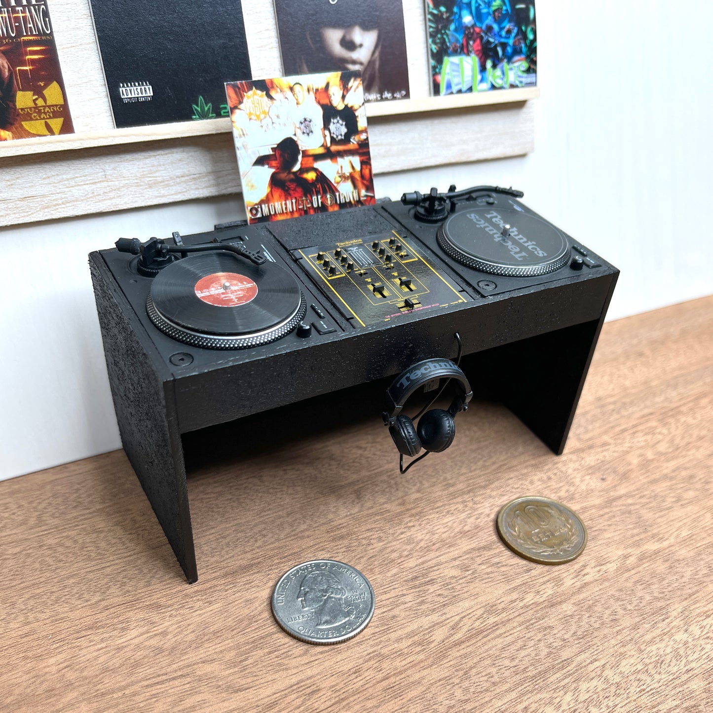 GANG STARR MOMENT OF TRUTH【KEY CHAIN HIPHOP RECORD】