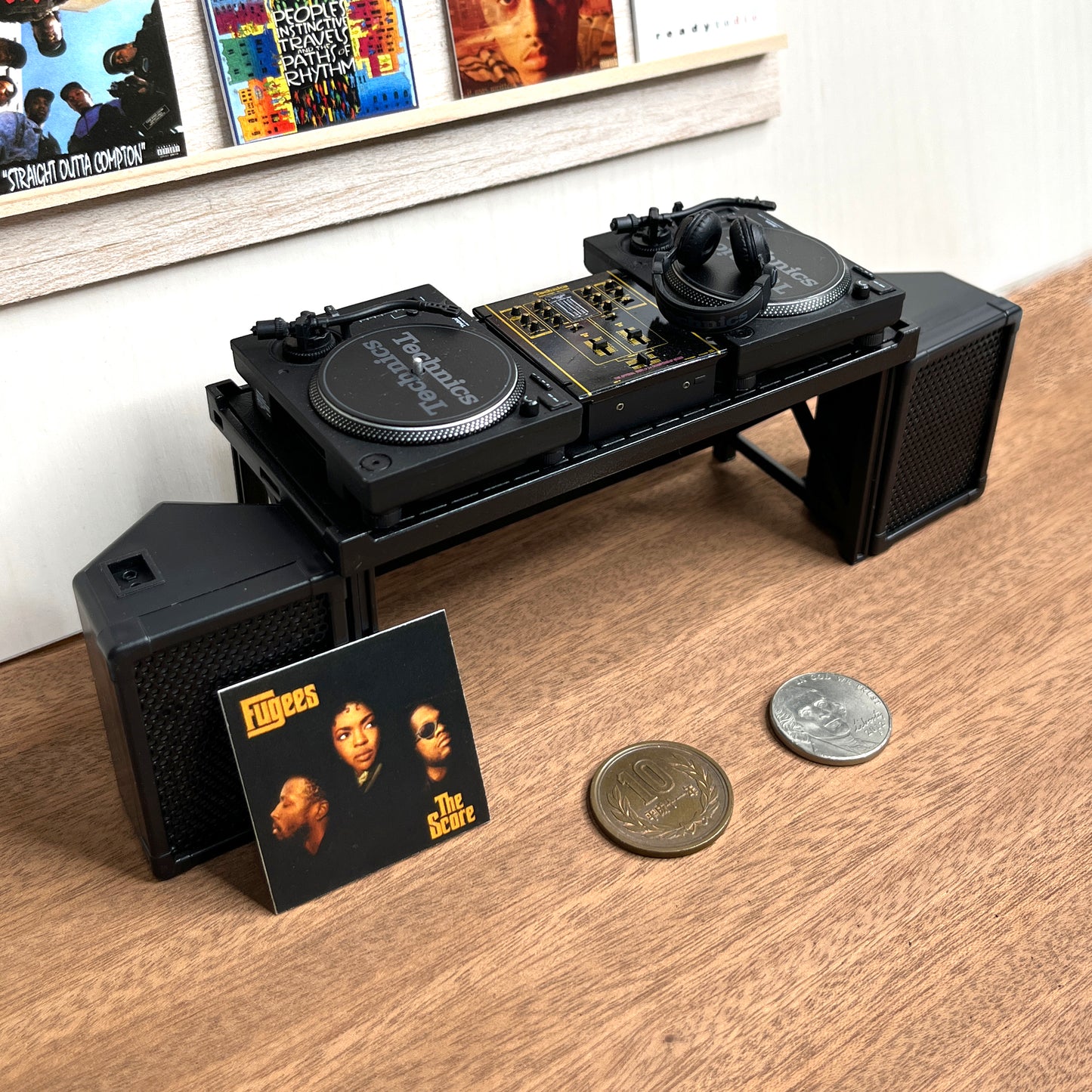 FUGEES THE SCORE【MINIATURE RNB RECORD】