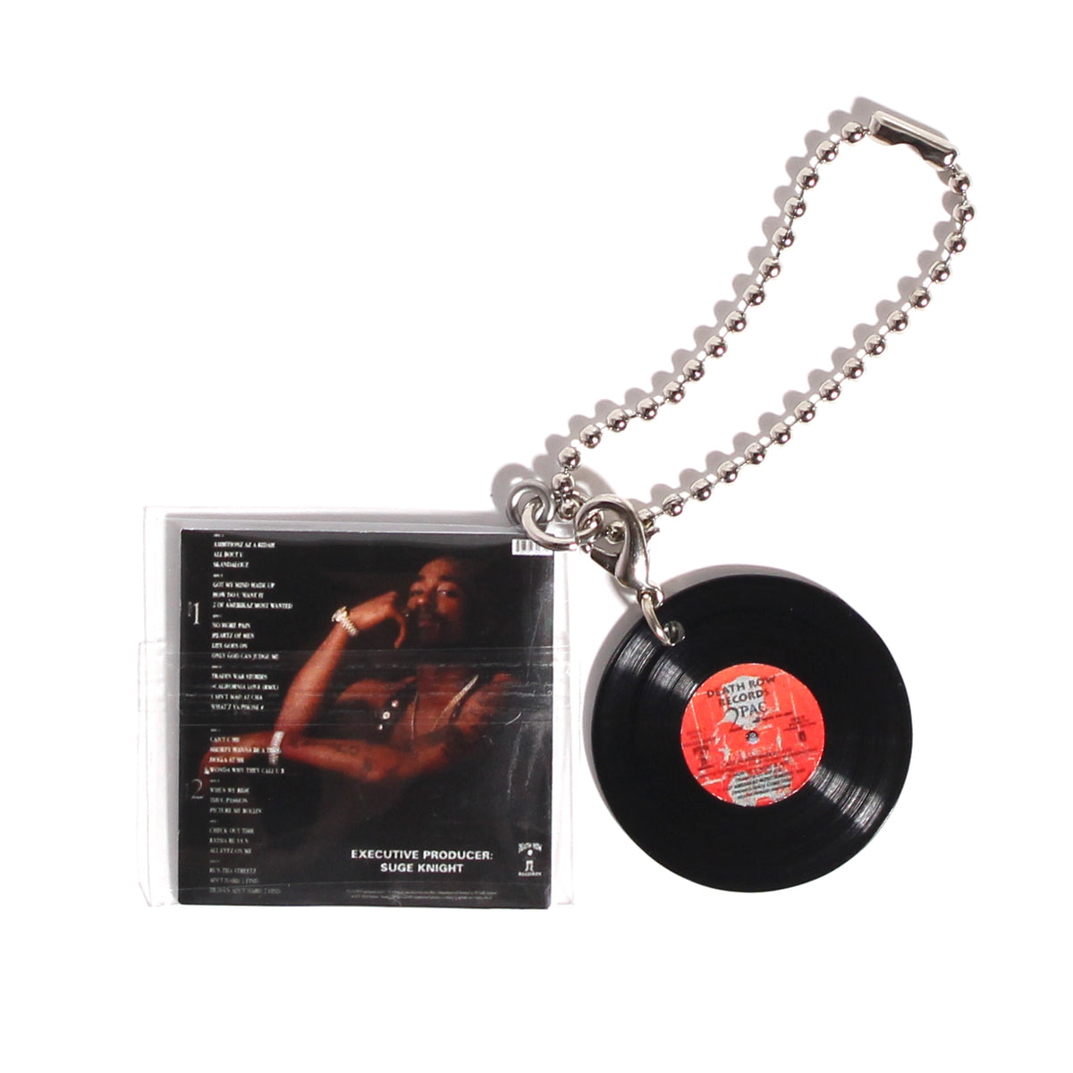 2PAC ALL EYES ON ME【KEY CHAIN HIPHOP RECORD】 – MINIATURE RECORDS