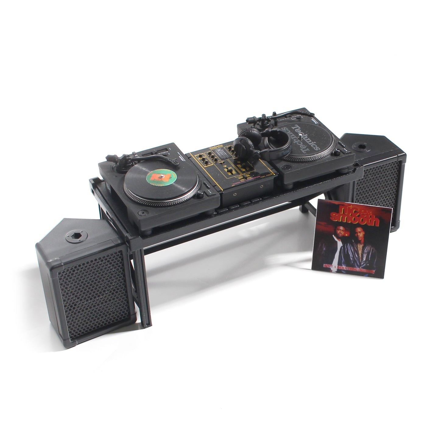 NICE & SMOOTH AIN’T DAMN THING CHANGED【MINIATURE HIPHOP RECORD】