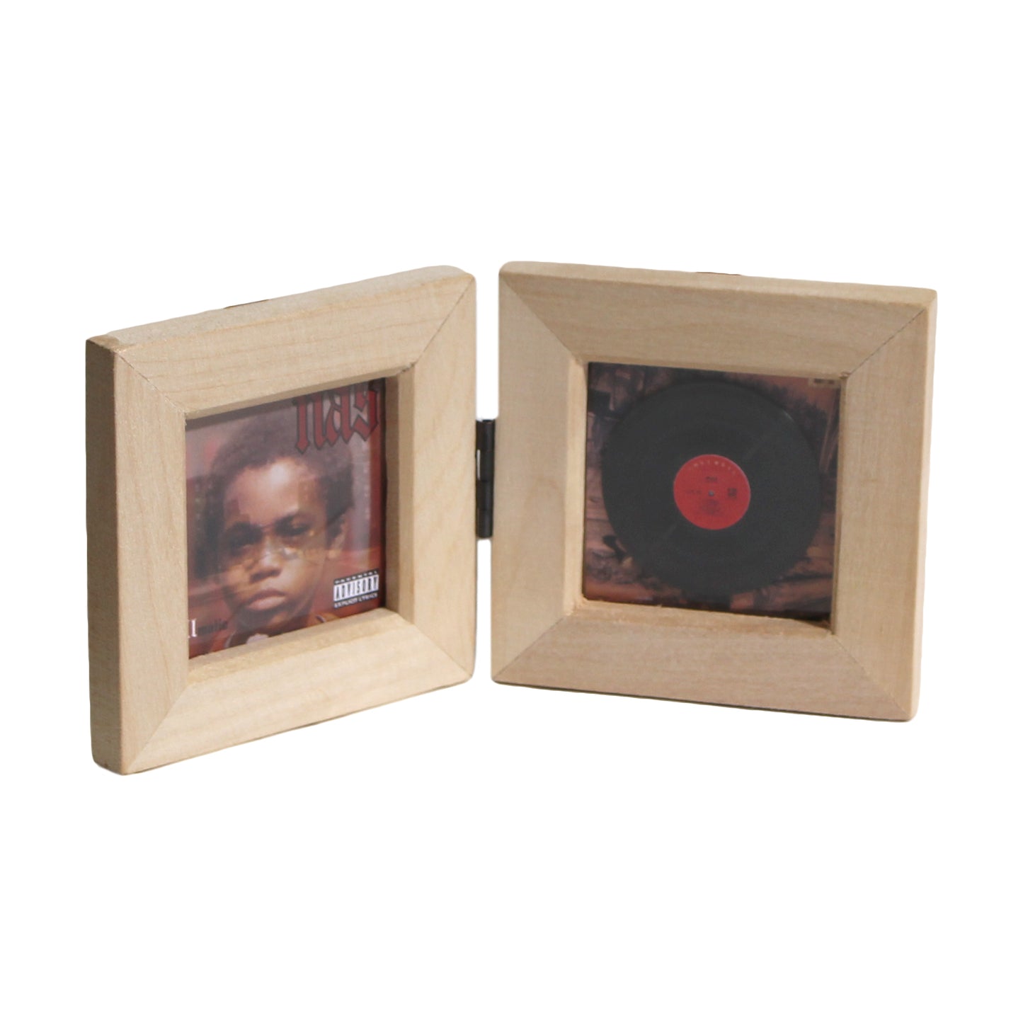 Make your original mini-vinyl photo stand & wall art