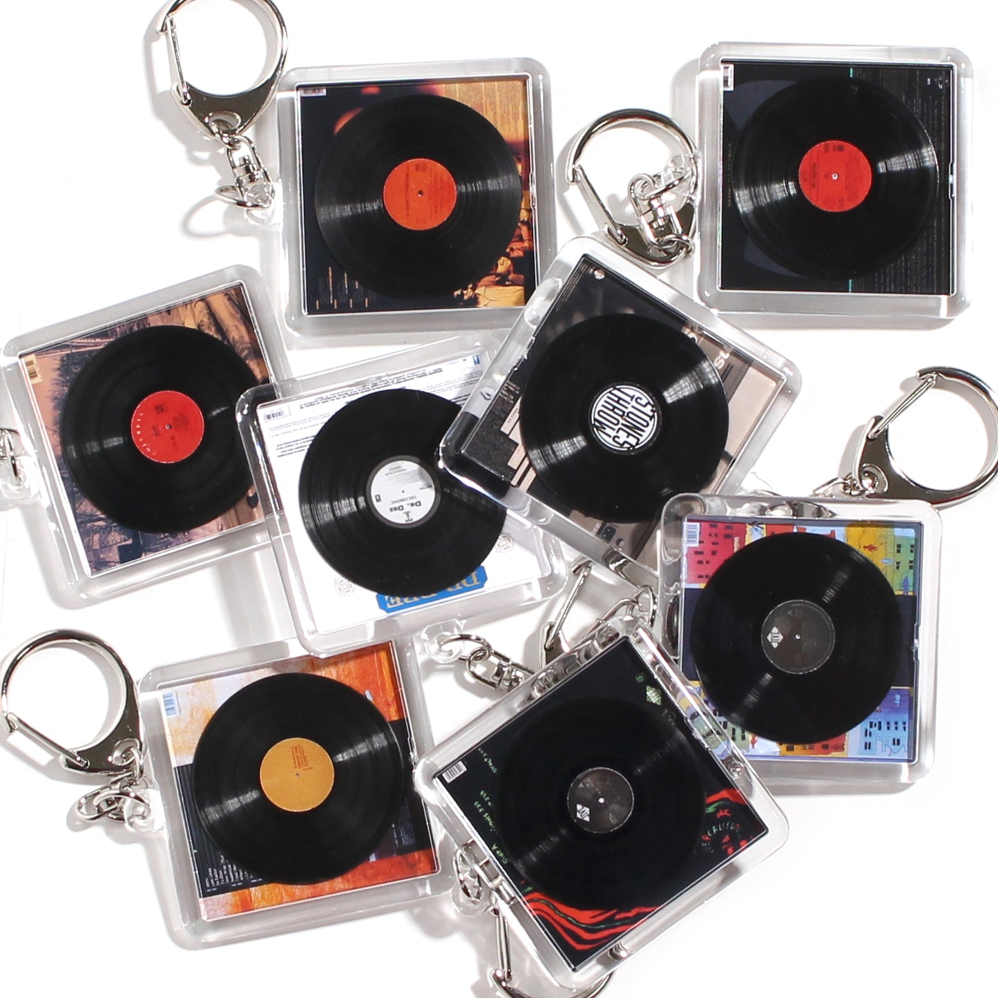 ERICB AND RAKIM PAID IN FULL【ACRYLIC KEY CHAIN MINIATURE HIPHOP VINYL】