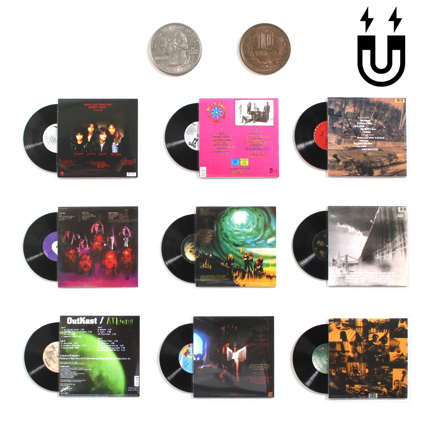 A Tribe Called Quest The Low End Theory 【MINIATURE VINYL MAGNET COLLECTION 】