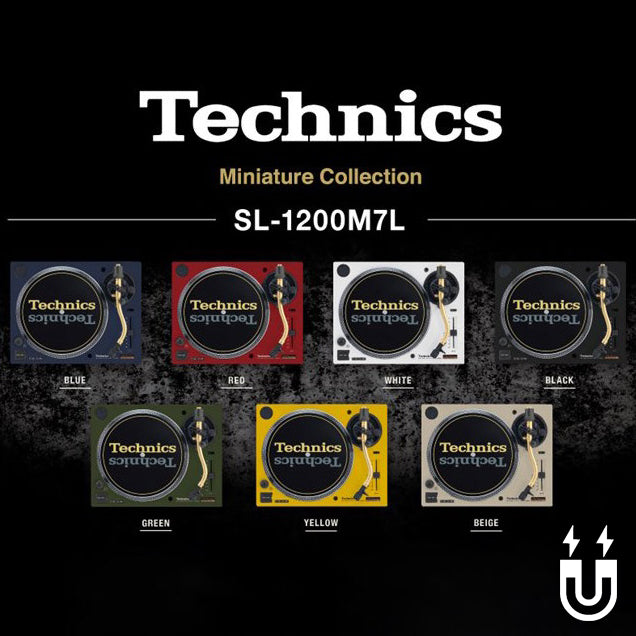 TECHNICS TURNTABLE MAGNET AND MINIATURE SET