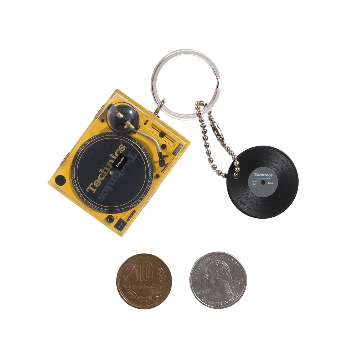 TECHNICS SL-1200M7L [MINIATURE TURNTABLE KEY CHAIN] Technics Miniature Turntable Key Chain