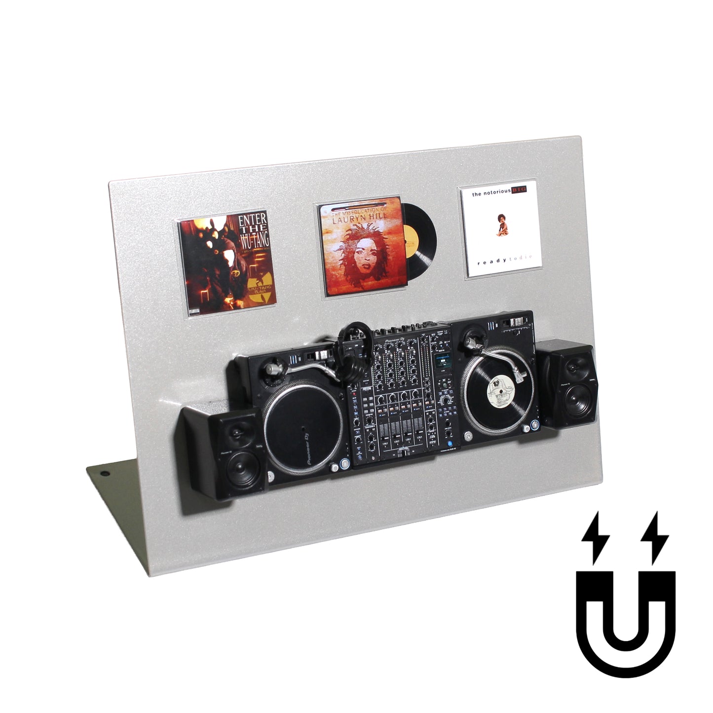PIONEER TURNTABLE, MIXER MAGNET SET 【Miniature Professional DJ multi player set】