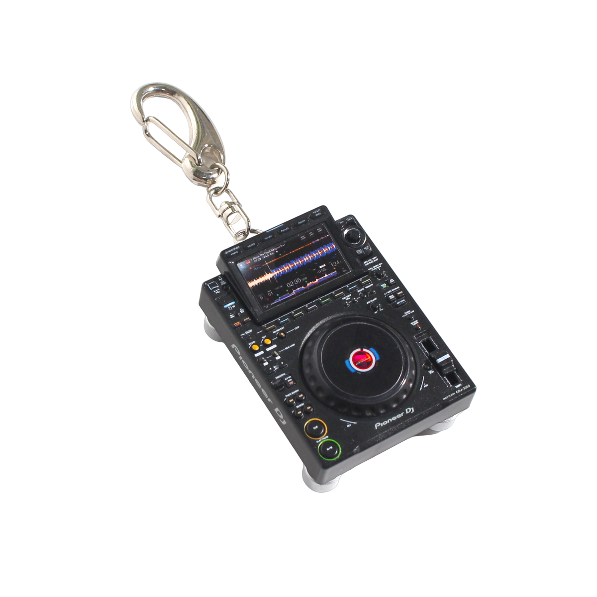 Dj Key Chain PIONEER CDJ-3000 Key chain [Miniature Professional DJ multi player key ...