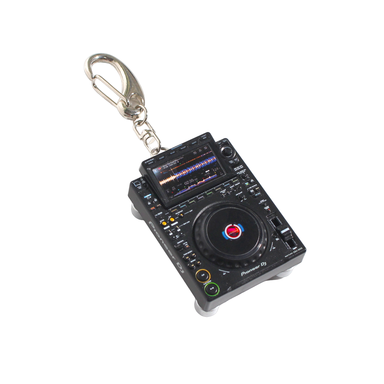 PIONEER CDJ-3000 Key chain [Miniature Professional DJ multi player key chain]