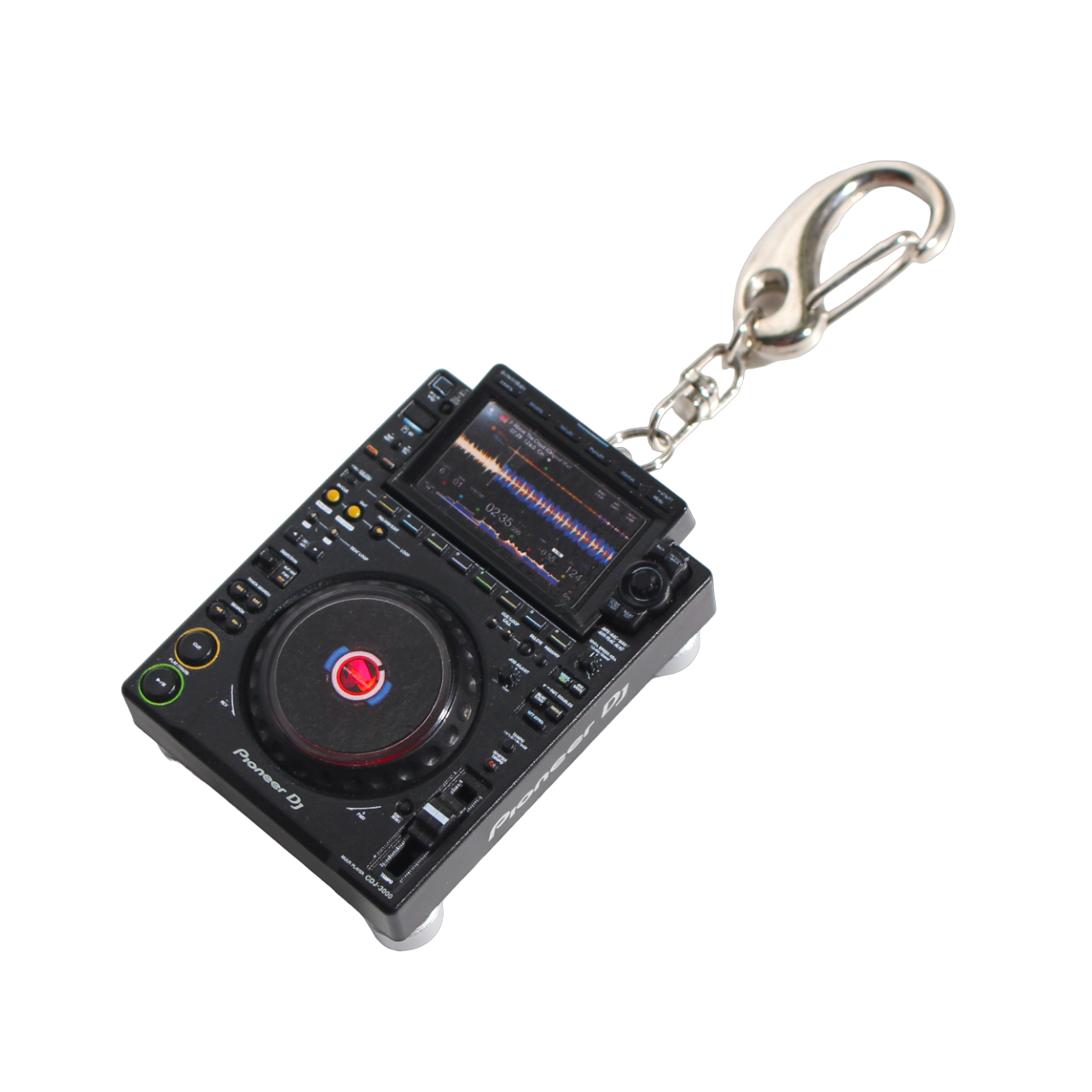 PIONEER CDJ-3000 Key chain [Miniature Professional DJ multi player key chain]