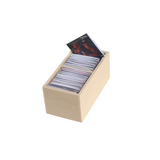 2SET OF WOODEN BOX FOR MINIATURE VINYL RECORDS【ミニチュアレコード専用 ウッドカラーボックス 2個セット】