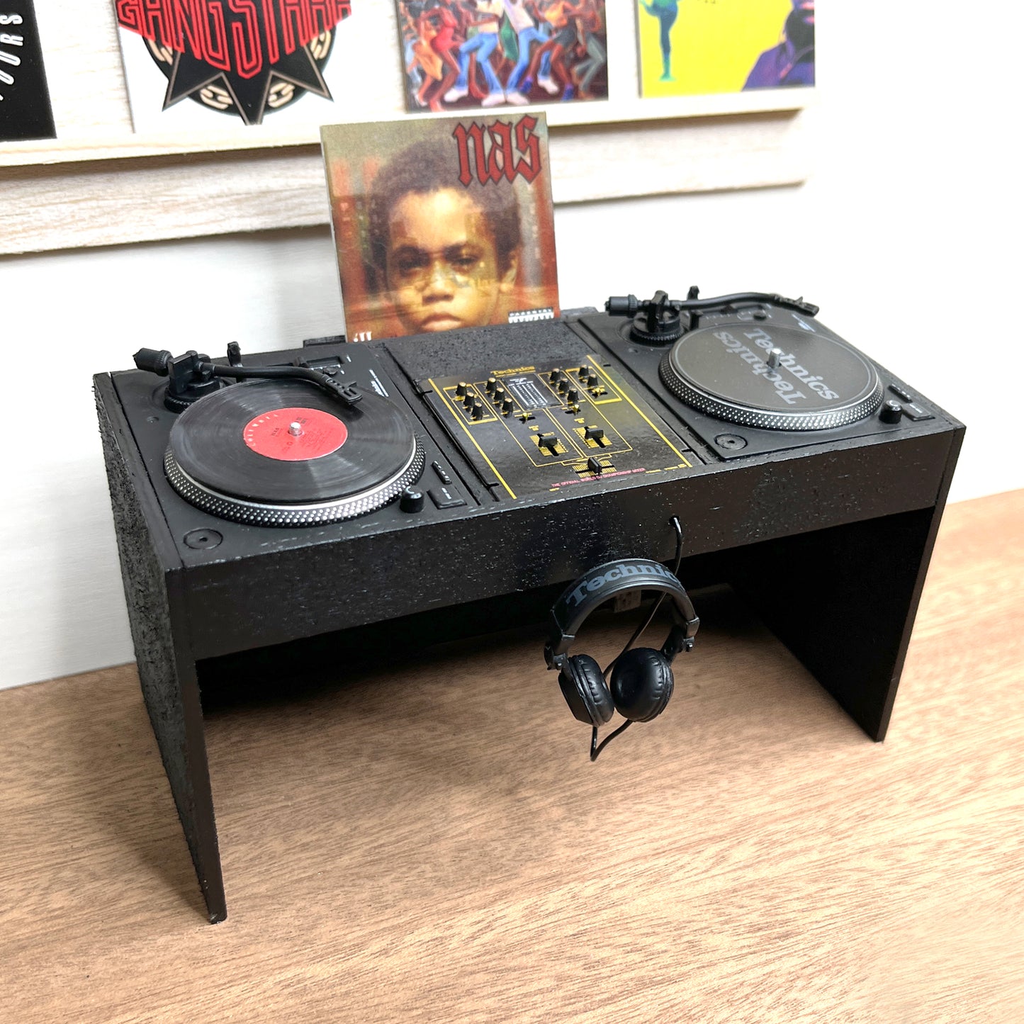 NAS ILLMATIC【MINIATURE VINYL FRAME ACCESSORIES】ミニチュアレコード フレームアクセサリー