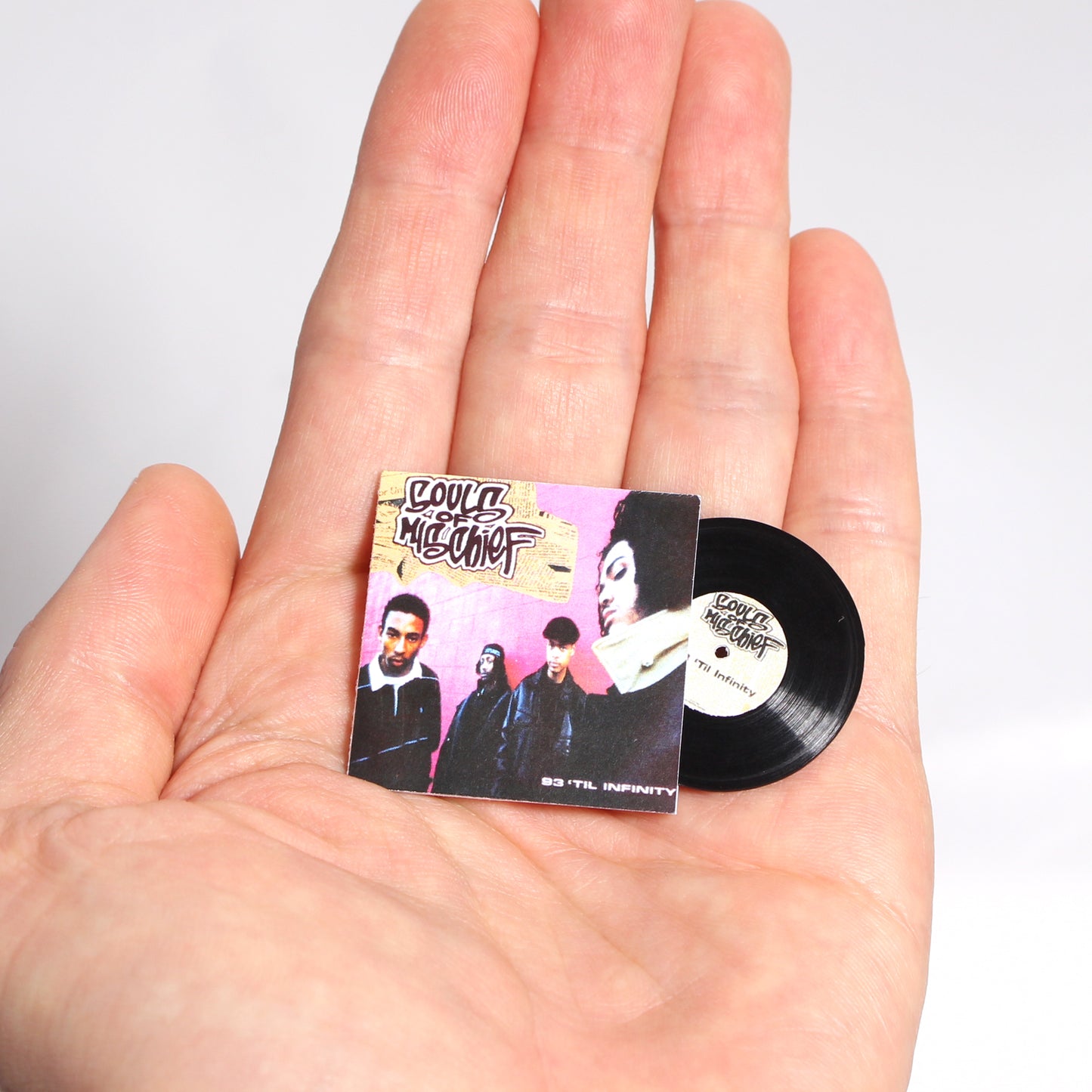 SOULS OF MISCHIEF 93 TILL INFINITY 【MINIATURE VINYL FRAME ACCESSORIES】ミニチュアレコード フレームアクセサリー