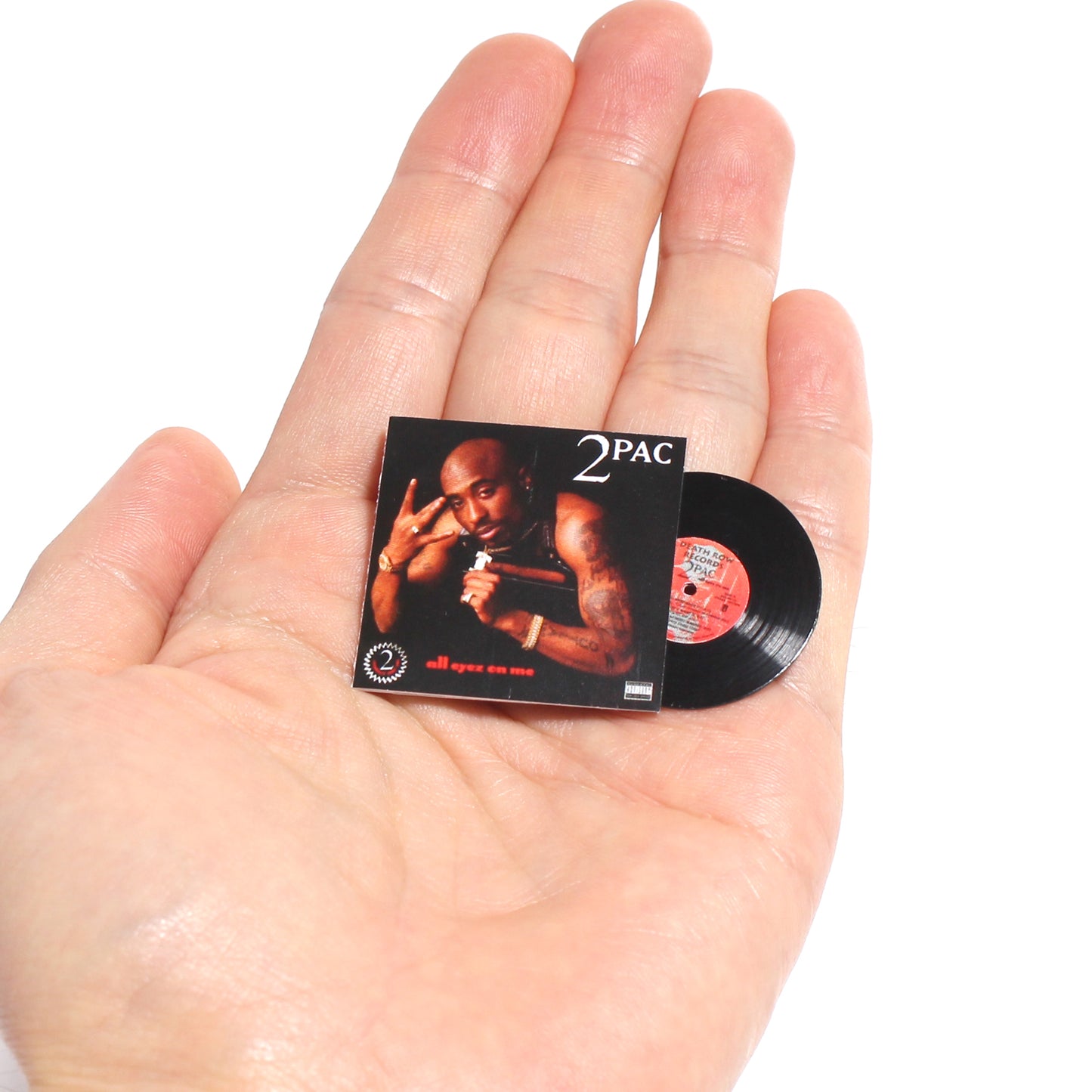 2PAC ALL EYES ON ME [MINIATURE VINYL FRAME ACCESSORIES] Miniature record frame accessories