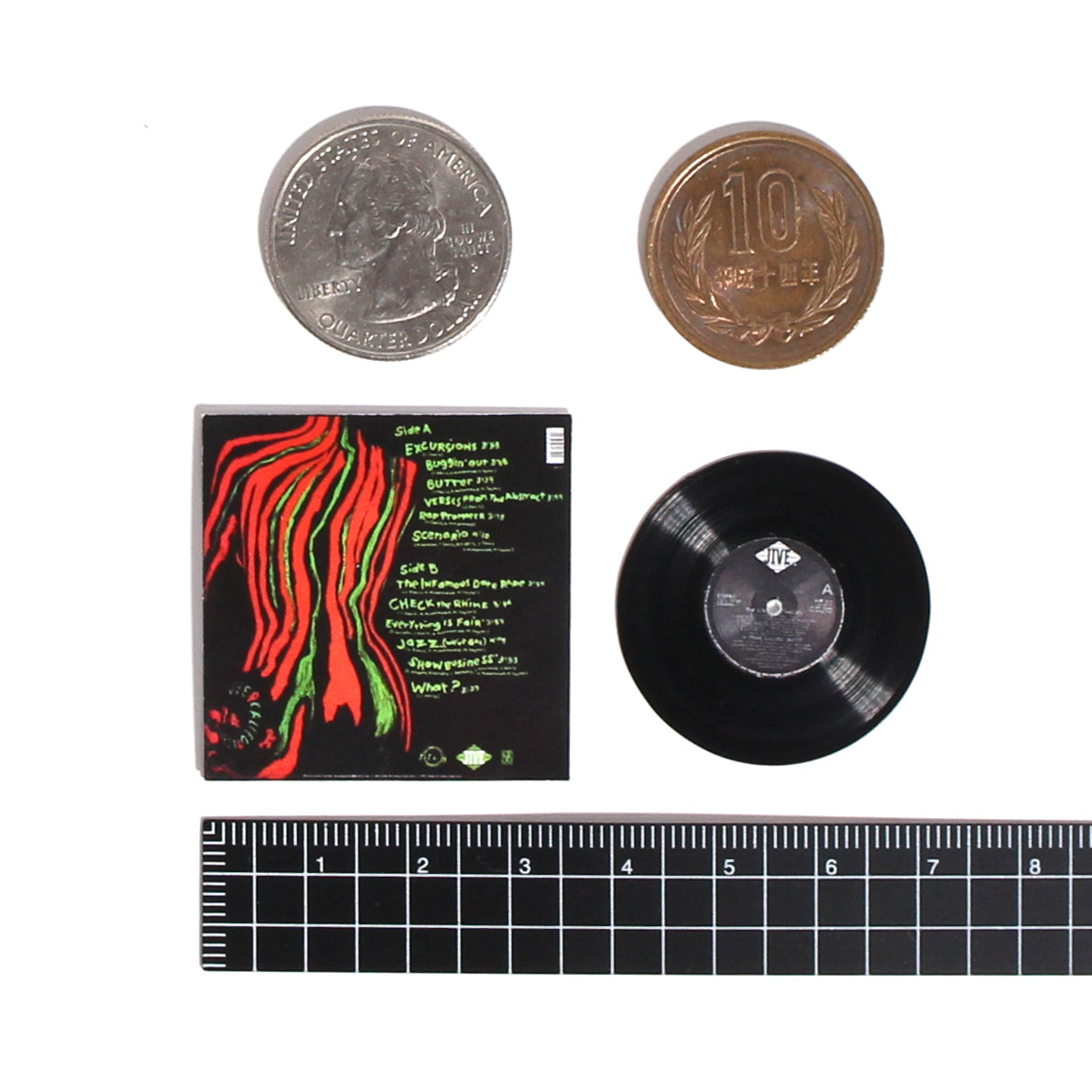 A Tribe Called Quest The Low End Theory [MINIATURE VINYL FRAME ACCESSORIES] Miniature record frame accessories