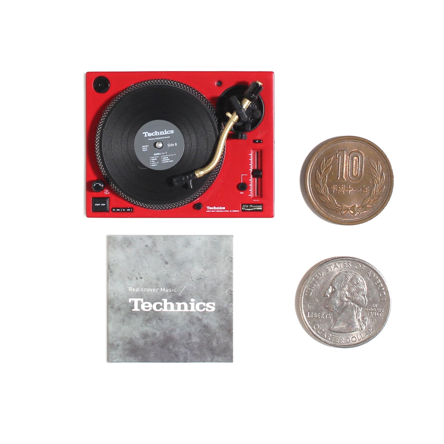 7 TYPES COMPLETE SET TECHNICS SL-1200M7L [MINIATURE TURNTABLE] 7 types set Technics miniature turntable