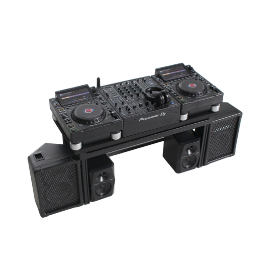 PIONEER CDJ, MIXER, HEADPHONE and SPEAKER SET 【Miniature Professional DJ multi player set】