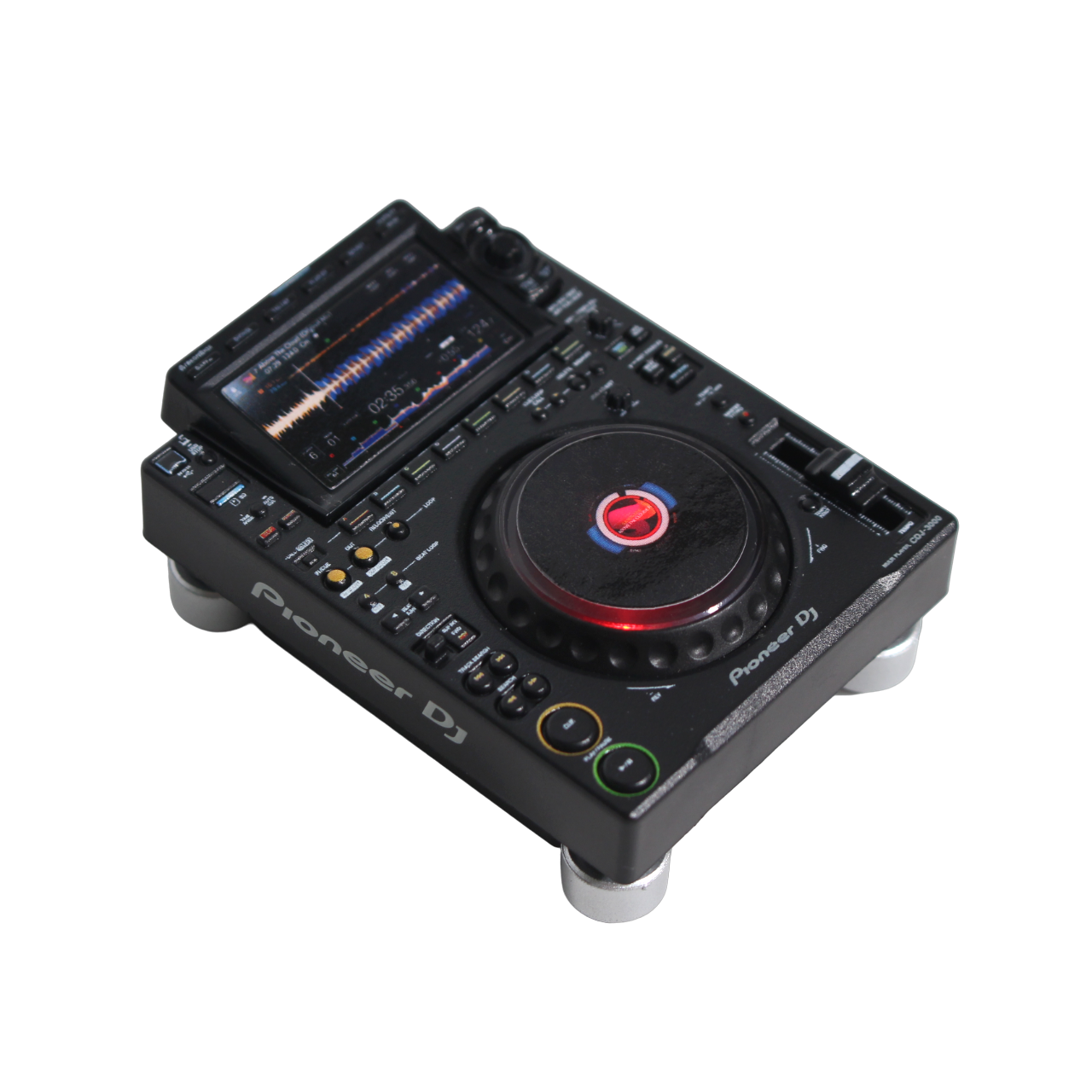 PIONEER CDJ, MIXER, HEADPHONE and SPEAKER SET 【Miniature Professional DJ multi player set】