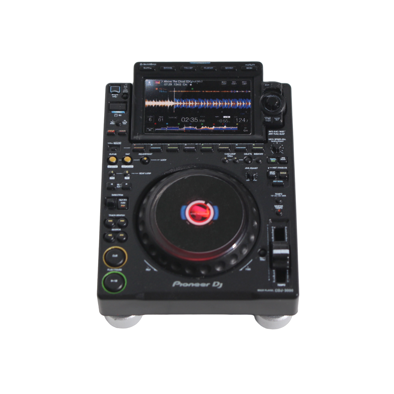 PIONEER CDJ, MIXER, HEADPHONE and SPEAKER SET 【Miniature Professional DJ multi player set】