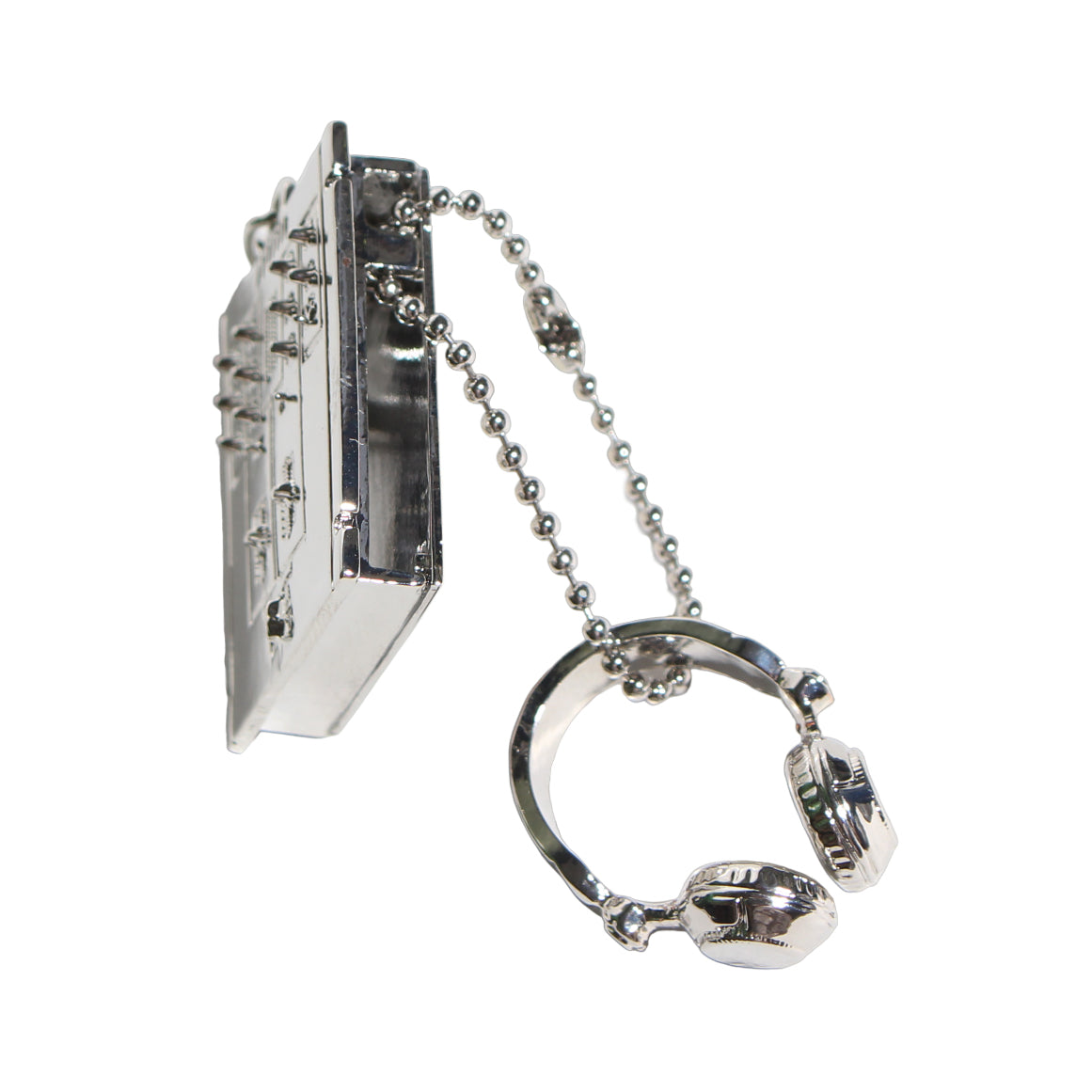 TECHNICS MINIATURE MIXER AND HEADPHONE NECKLACE