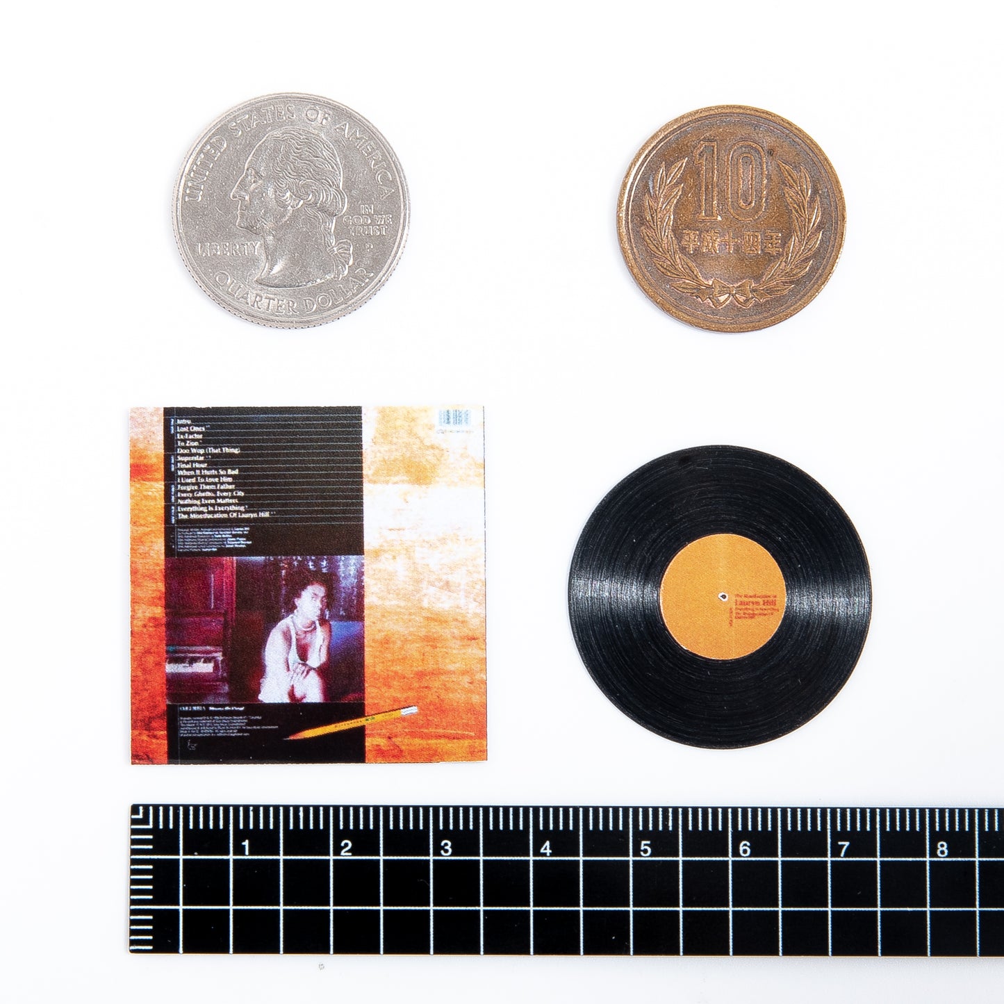 THE MISEDUCATION OF LAURYN HILL [MINIATURE VINYL FRAME ACCESSORIES] Miniature record frame accessories