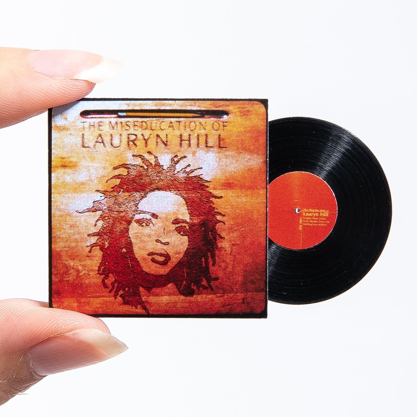 THE MISEDUCATION OF LAURYN HILL [MINIATURE VINYL FRAME ACCESSORIES] Miniature record frame accessories