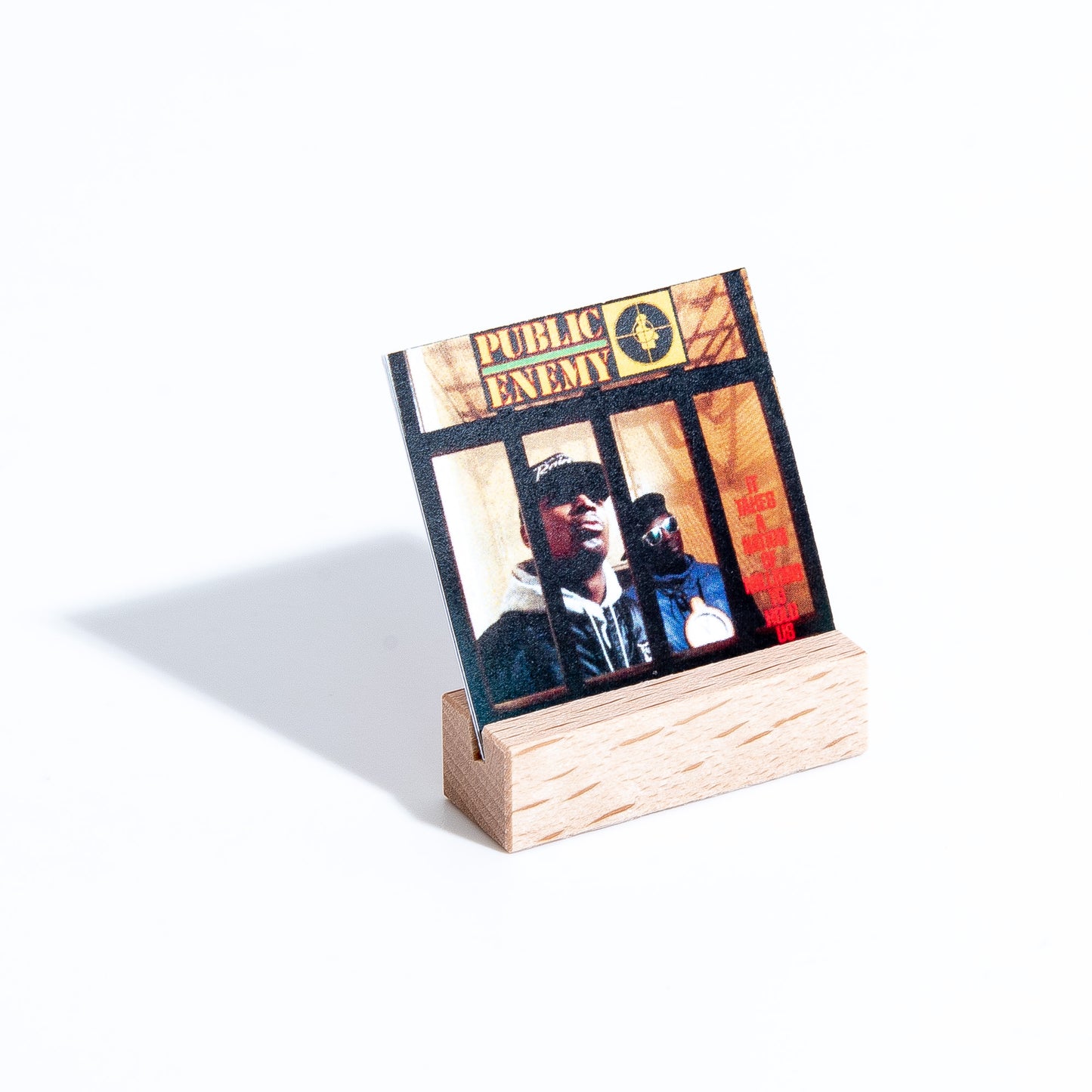 PUBLIC ENEMY IT TAKES A NATION OF MILLIONS TO HOLD US BACK【MINIATURE VINYL FRAME ACCESSORIES】ミニチュアレコード フレームアクセサリー KEY CHAIN & NECKLACE