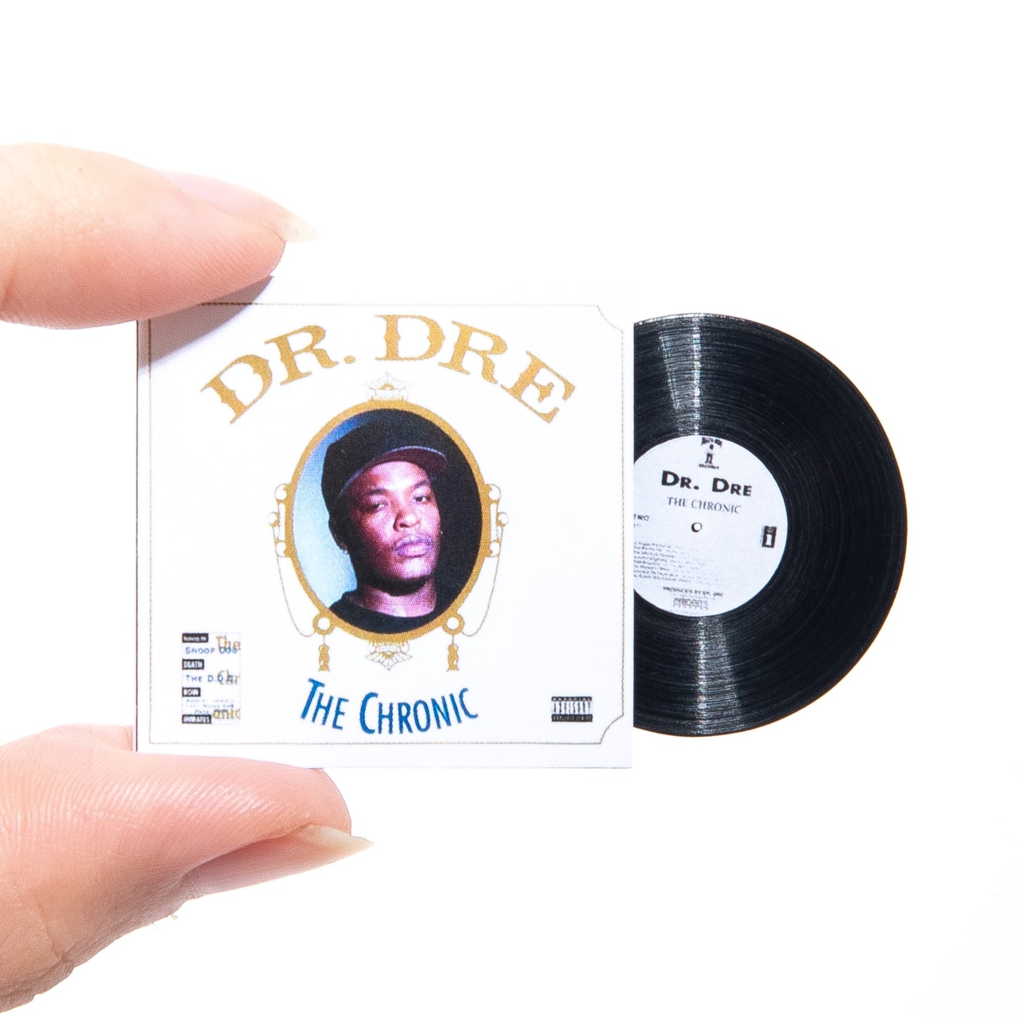 DR. DRE THE CHRONIC【MINIATURE VINYL FRAME ACCESSORIES】ミニチュアレコード フレームアクセサリー