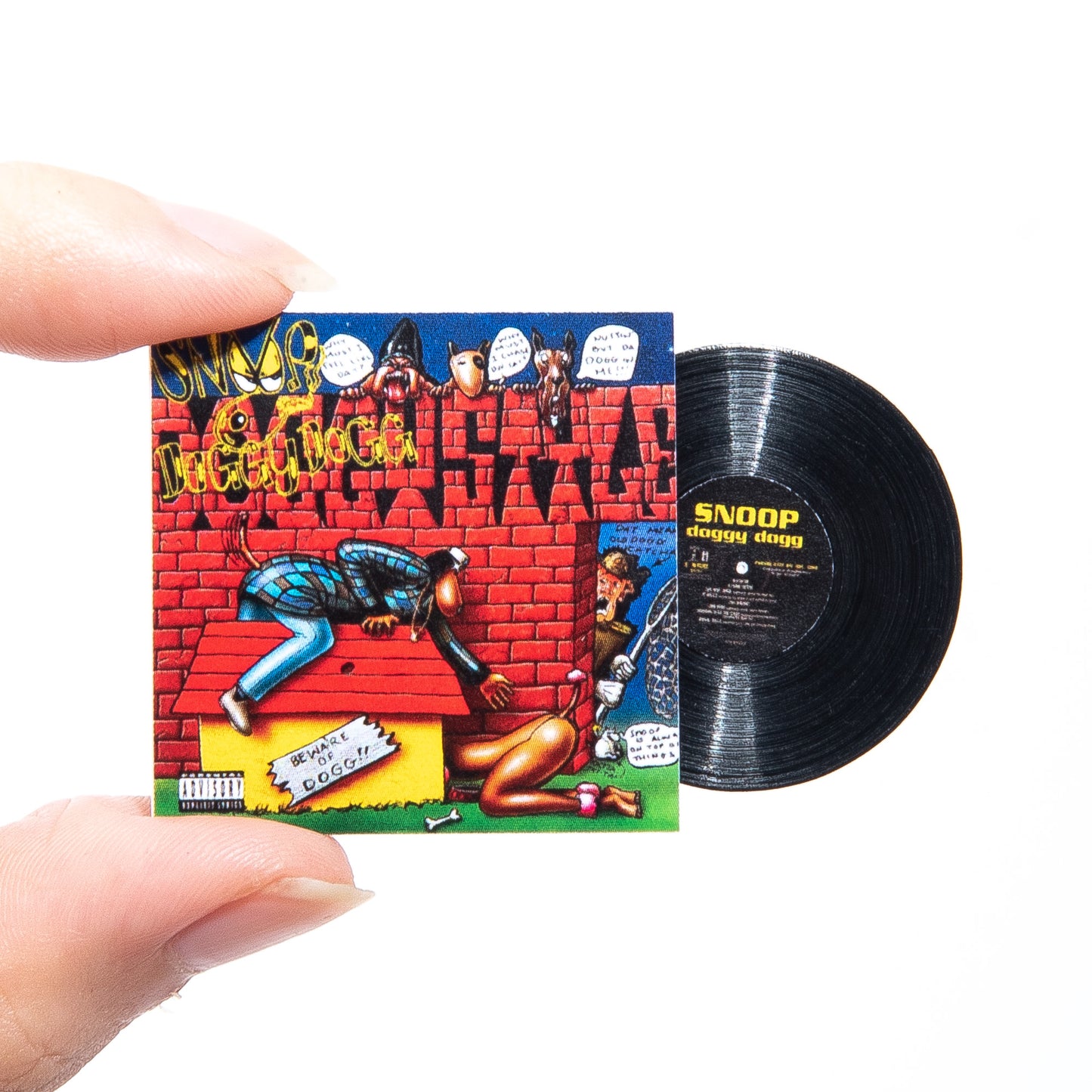 SNOOP DOGGY DOGG DOGGY STYLE [MINIATURE VINYL FRAME ACCESSORIES] Miniature record frame accessories