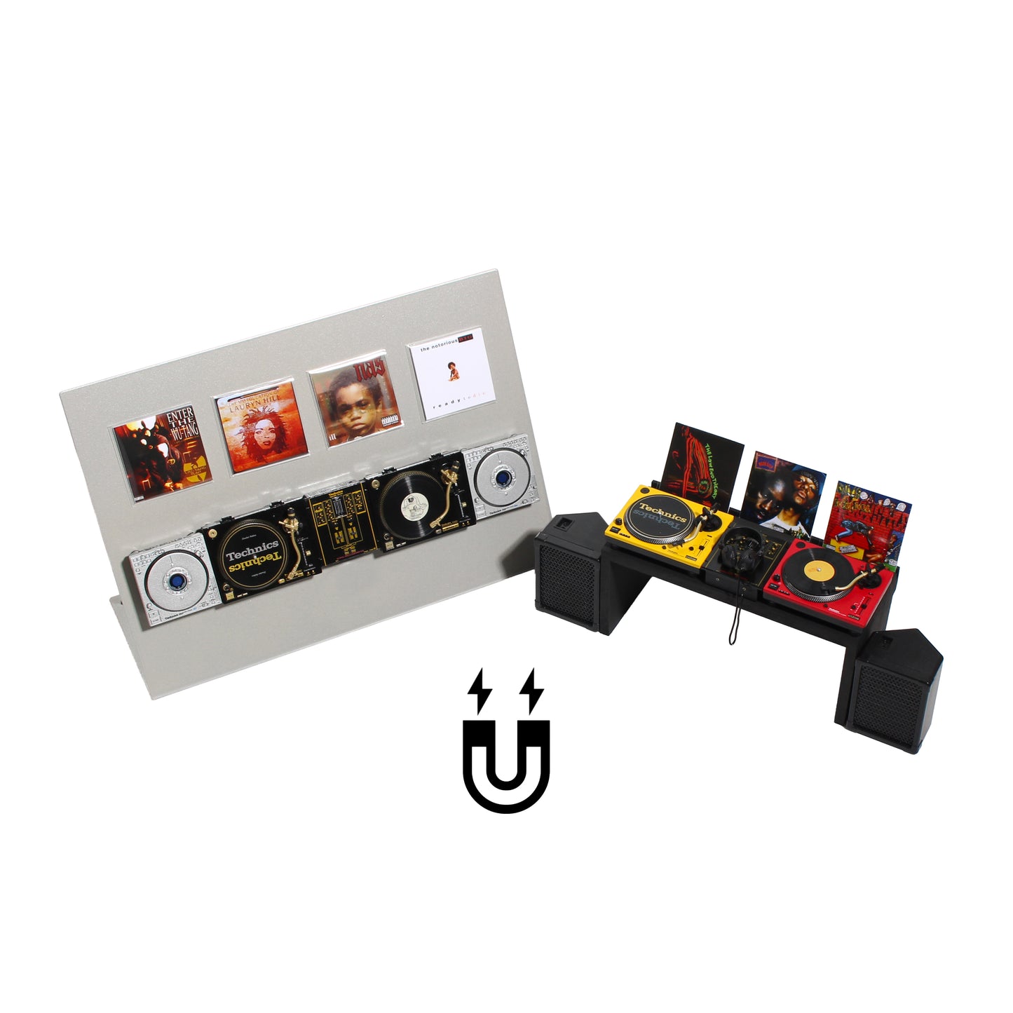 TECHNICS TURNTABLE MAGNET AND MINIATURE