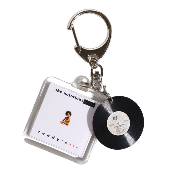 THE NOTORIOUS BIG READY TO DIE【MINIATURE KEY CHAIN HIPHOP】