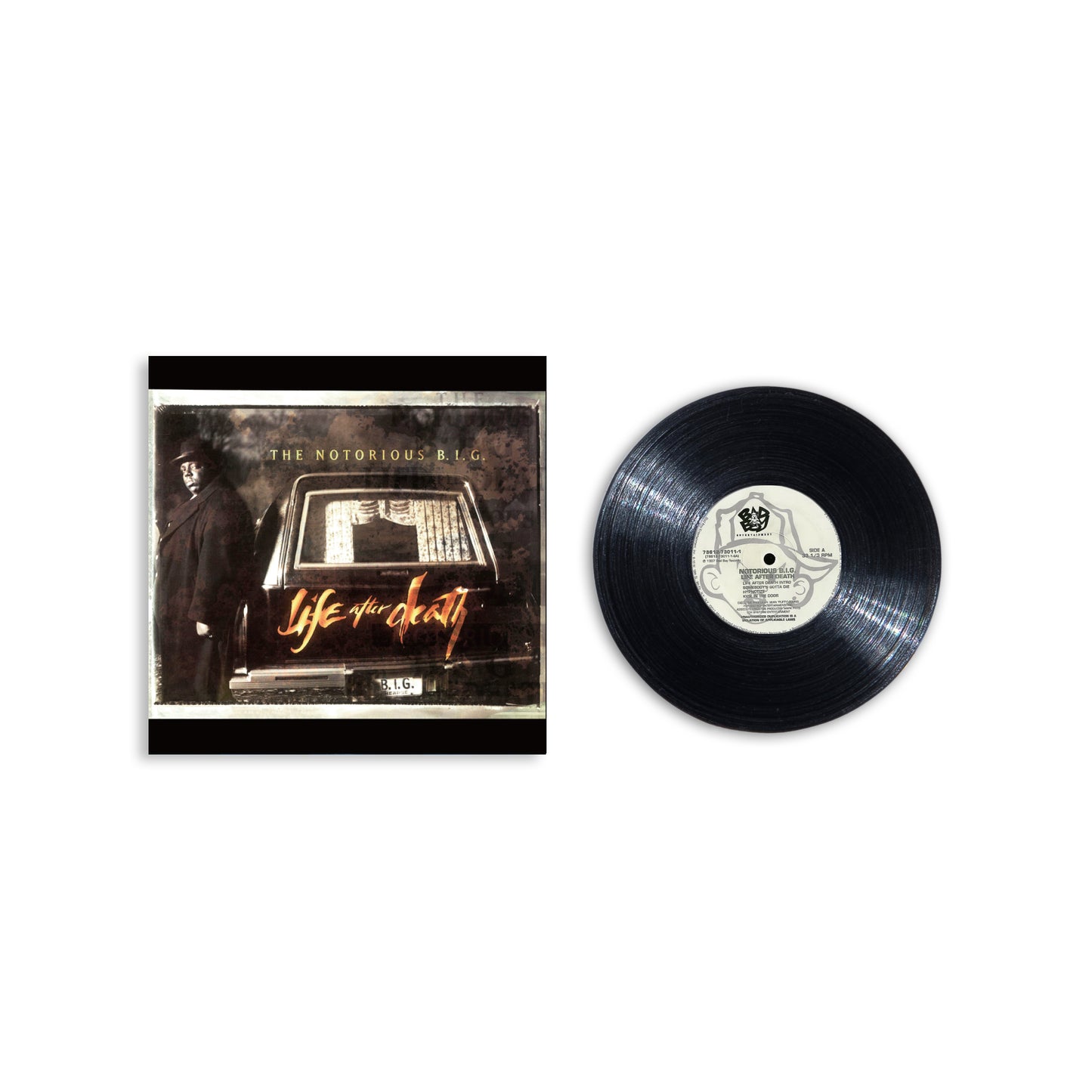 The Notorious B.I.G.  Life After Death 【MINIATURE HIPHOP VINYL】