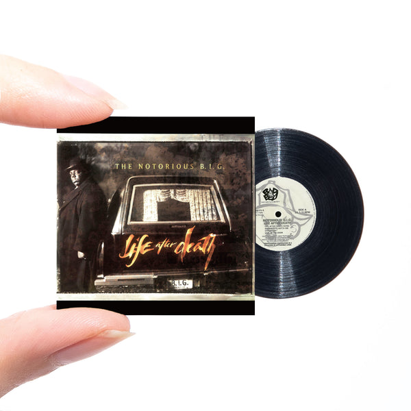 The Notorious B.I.G.  Life After Death 【MINIATURE HIPHOP VINYL】