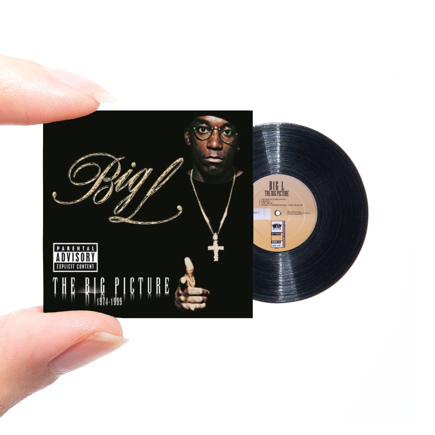 Big L The Big Picture (1974 - 1999) 【MINIATURE HIPHOP VINYL】