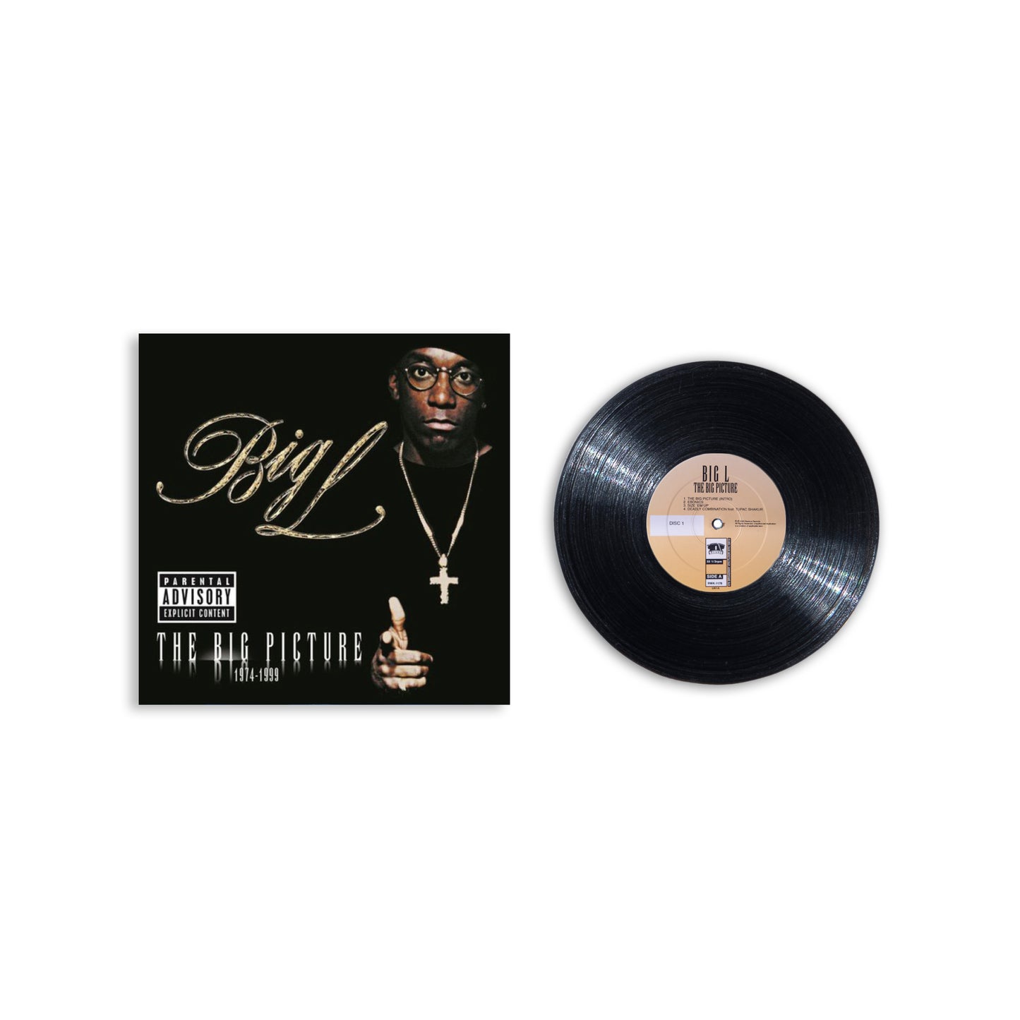 Big L The Big Picture (1974 - 1999) 【MINIATURE HIPHOP VINYL】