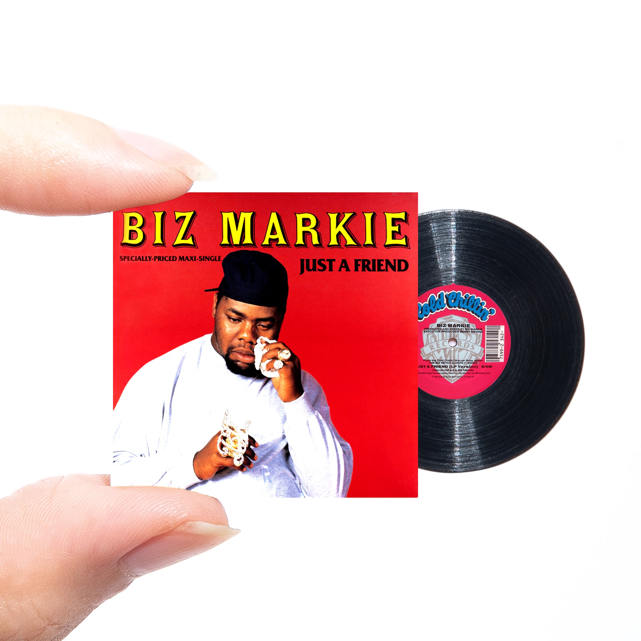 Biz Markie Just a friend [MINIATURE HIPHOP RECORD