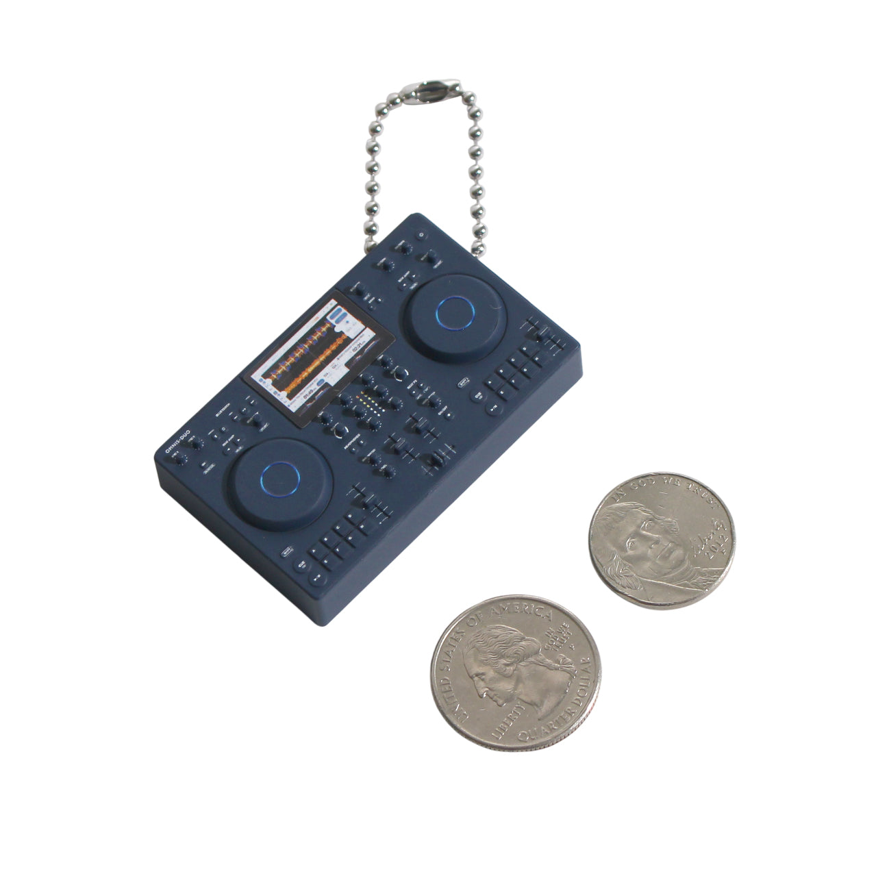 PIONEER MINIATURE OMNIS-DUO KEYCHAIN【Potable all-in-one DJ system】