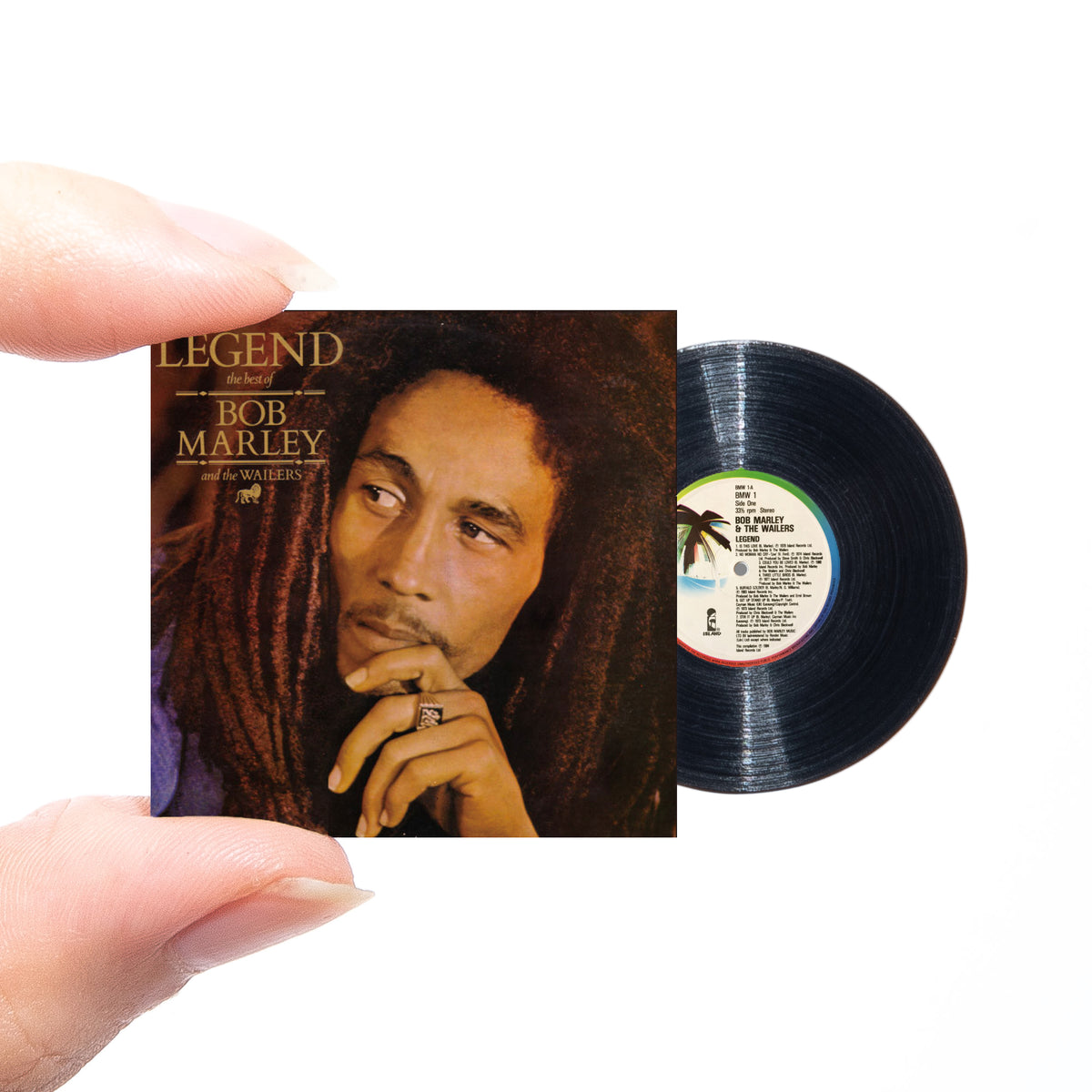 Bob Marley & The Wailers – Legend 【MINIATURE REGGAE VINYL RECORD 