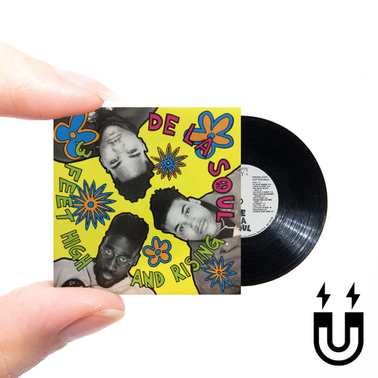 DE LA SOUL 3 FEET HIGH AND RISING 【MINIATURE VINYL MAGNET COLLECTION 】