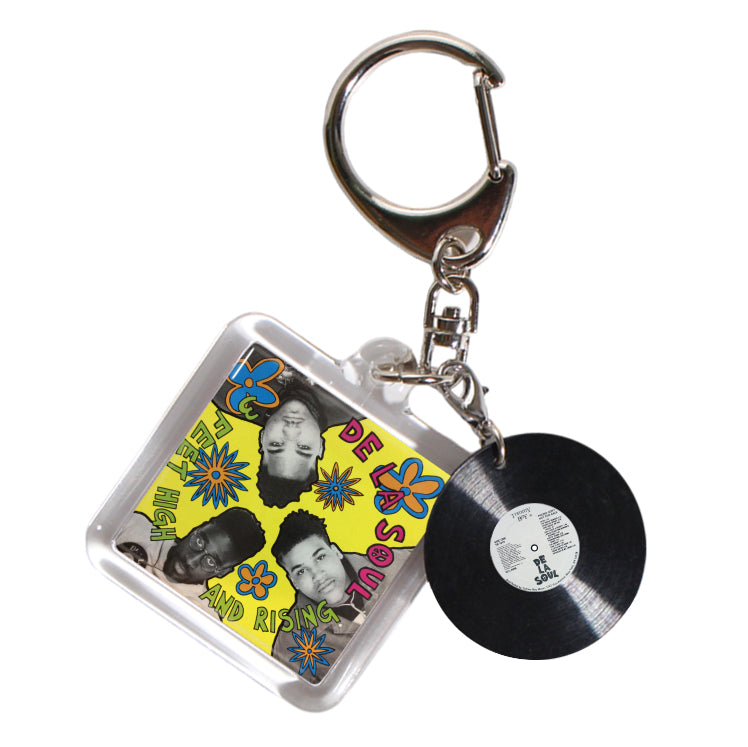 DE LA SOUL 3 FEET HIGH AND RISING [MINIATURE KEY CHAIN ​​HIPHOP]