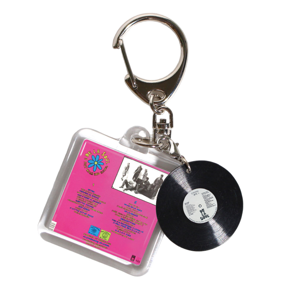 DE LA SOUL 3 FEET HIGH AND RISING [MINIATURE KEY CHAIN ​​HIPHOP]