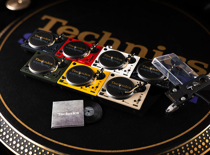 7 TYPES COMPLETE SET TECHNICS SL-1200M7L [MINIATURE TURNTABLE] 7 types set Technics miniature turntable