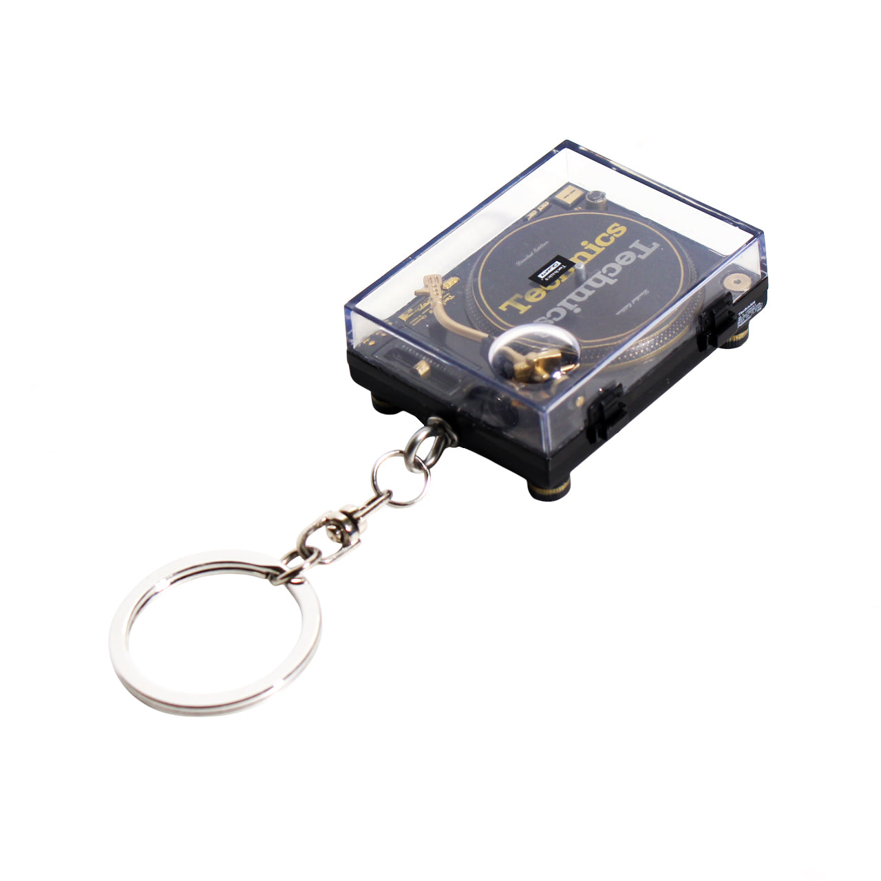 TECHNICS SL-1200GLD KEYCHAIN 【MINIATURE TURNTABLE】テクニクス ミニチュア ターンテーブル キーホルダー