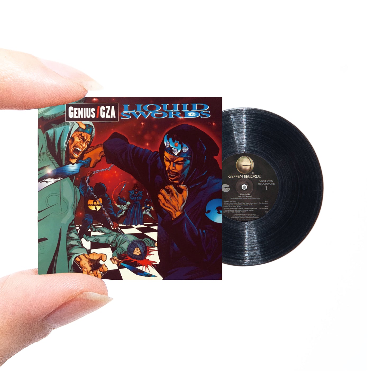 Genius / GZA – Liquid Swords 【MINIATURE HIPHOP VINYL】